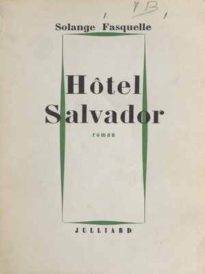 cover image of Hôtel Salvador